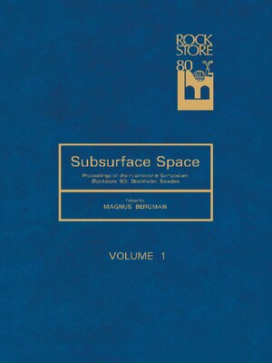 cover image of Subsurface Space